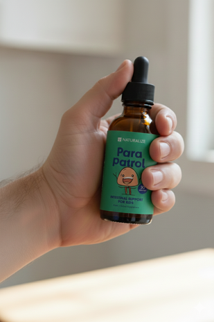 1. Agita el frasco